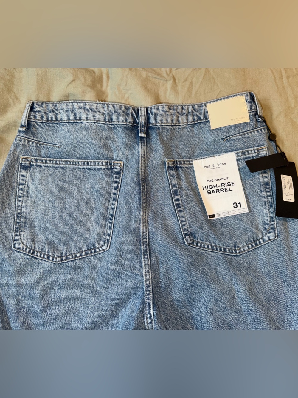 "The Charlie" High-Rise Barrel Jeans - Picture 5 of 5